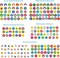 2872 Large Incentive Stickers, 64 Sheets Round Encouragement Stickers